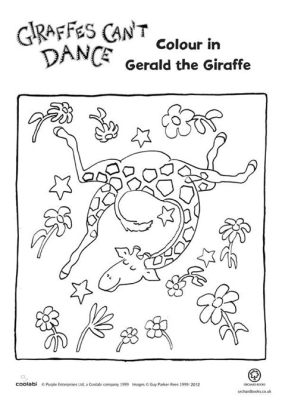 Giraffes Can't Dance: A Coloring Page Exploration