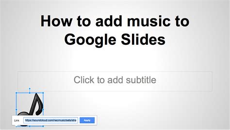 How to Put Music into Google Slides: A Diverse Discussion on Presentation Enhancement